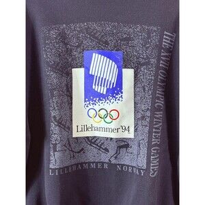 Vintage Lillehammer ‘94 Olympic Winter Games Crewneck XL